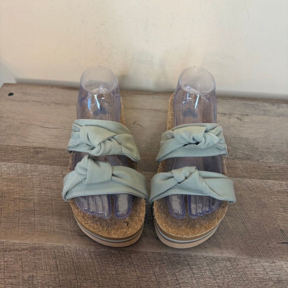 Reef Knotty Vista Hi Elm Slides Shoes Sandal Women Size 9 - Picture 7 of 8